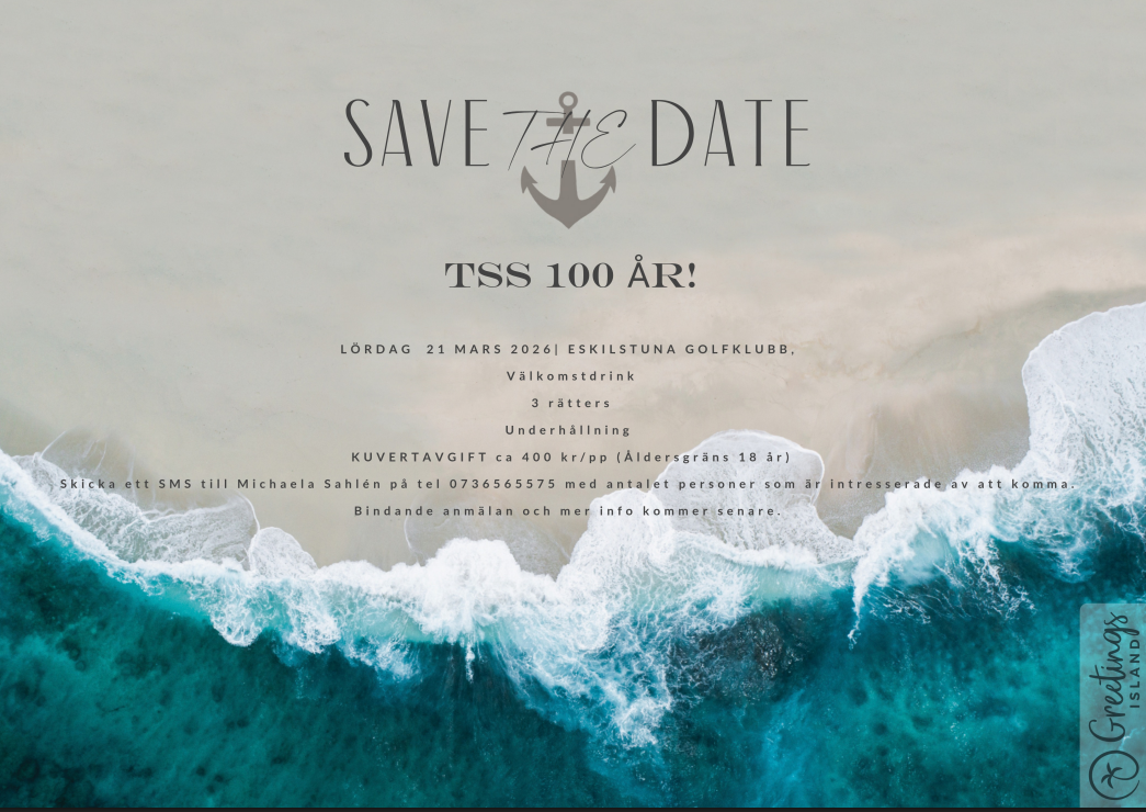 image: Intresseanmälan Jubileumsfest TSS 100 år